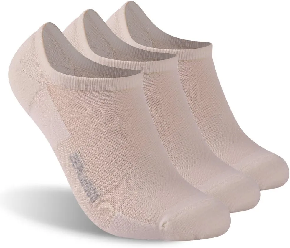 Athletic Running Socks, ZEALWOOD Unisex Merino Wool Anti-blister Cushion Hiking Socks,1/3 Pairs