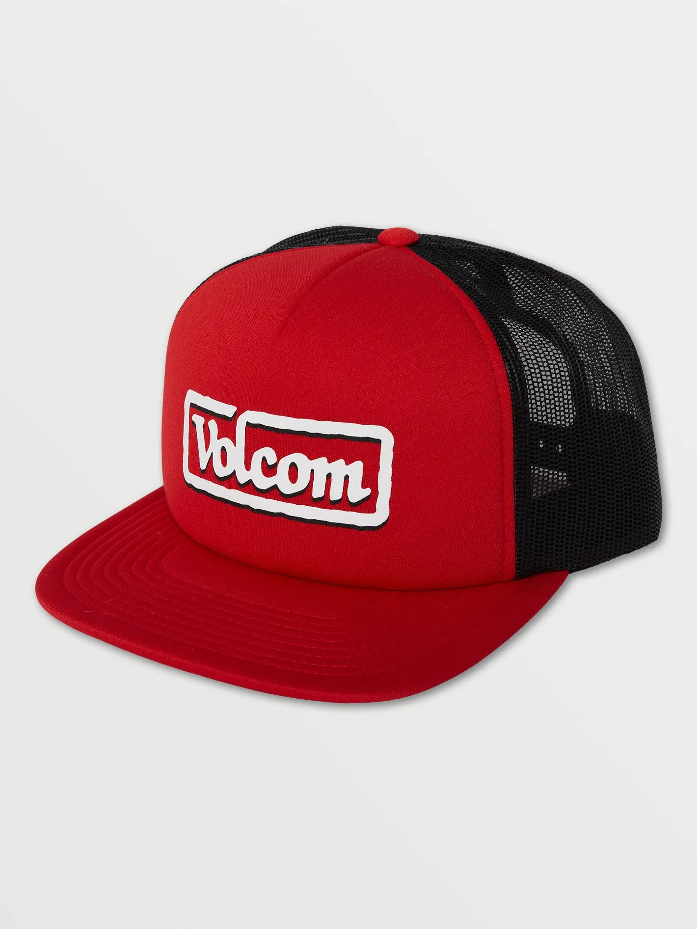 Axwell Trucker Hat - Ribbon Red