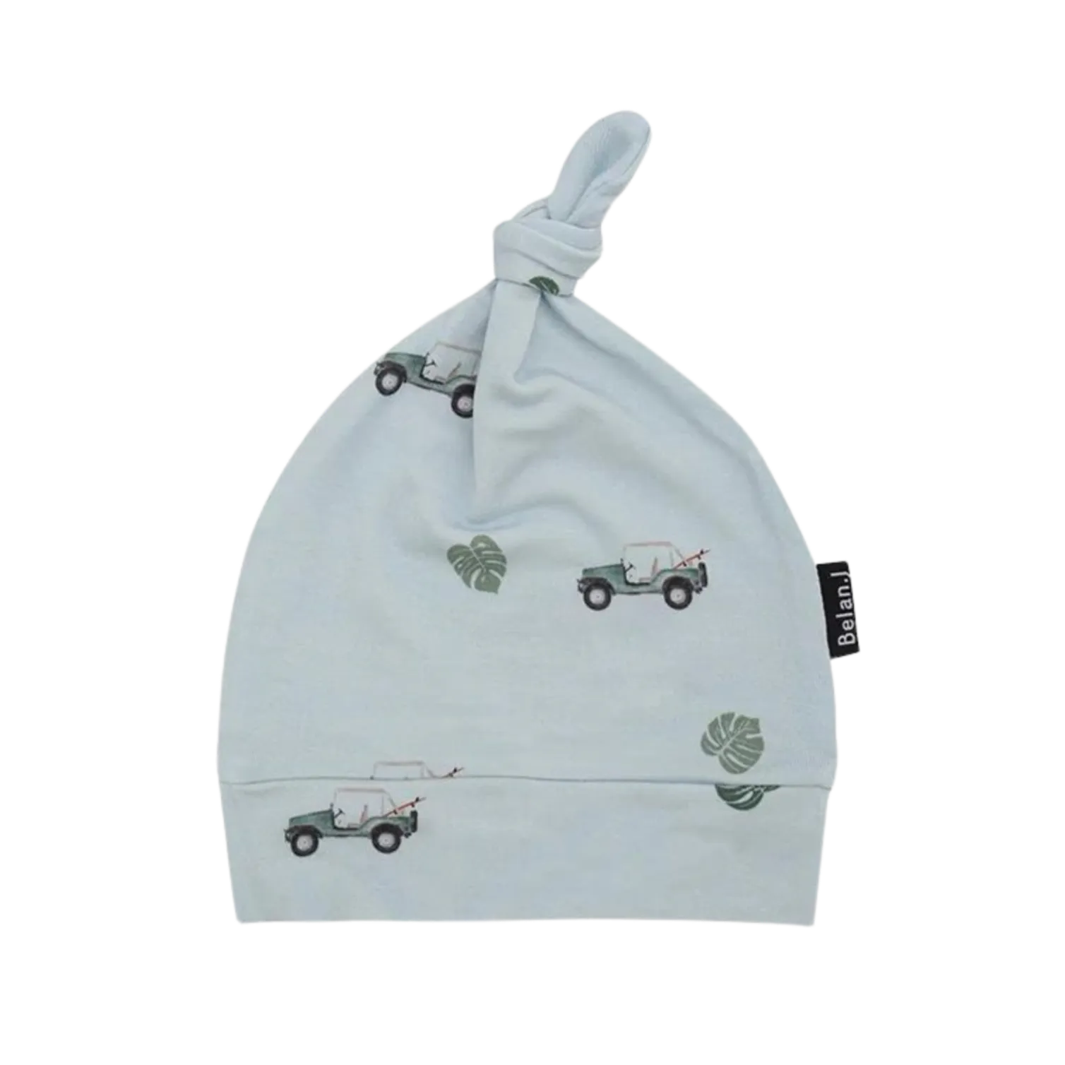 BELAN J Knotted Hats - Green Jeep