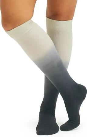 Comrad Nylon Knee High Socks - 15-20mmHg Graduated Compression Socks - Soft & Breathable Support Unisex Socks