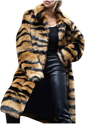 COTECRAM Winter Coats for Women Warm Faux Fur Coat Fashion Cropped Puffer Jackets for Evening Dresses Formal Fuzzy Cardigans