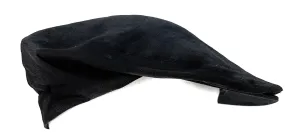 Dolce & Gabbana Men’s Black Textured Linen Flat Cap –  Luxury Headwear