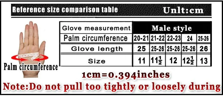 High-end Men's Leather Gloves Deer Skin Textured Goat Skin Gloves Thin Thick Autumn Winter Warmth Driving New