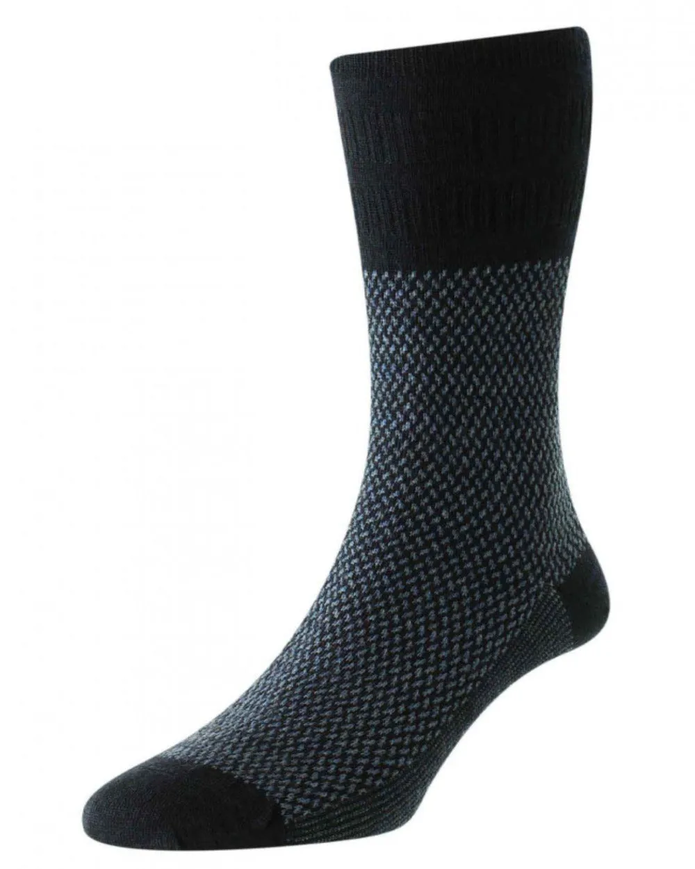 HJ Hall Jacquard Wool Softop Socks