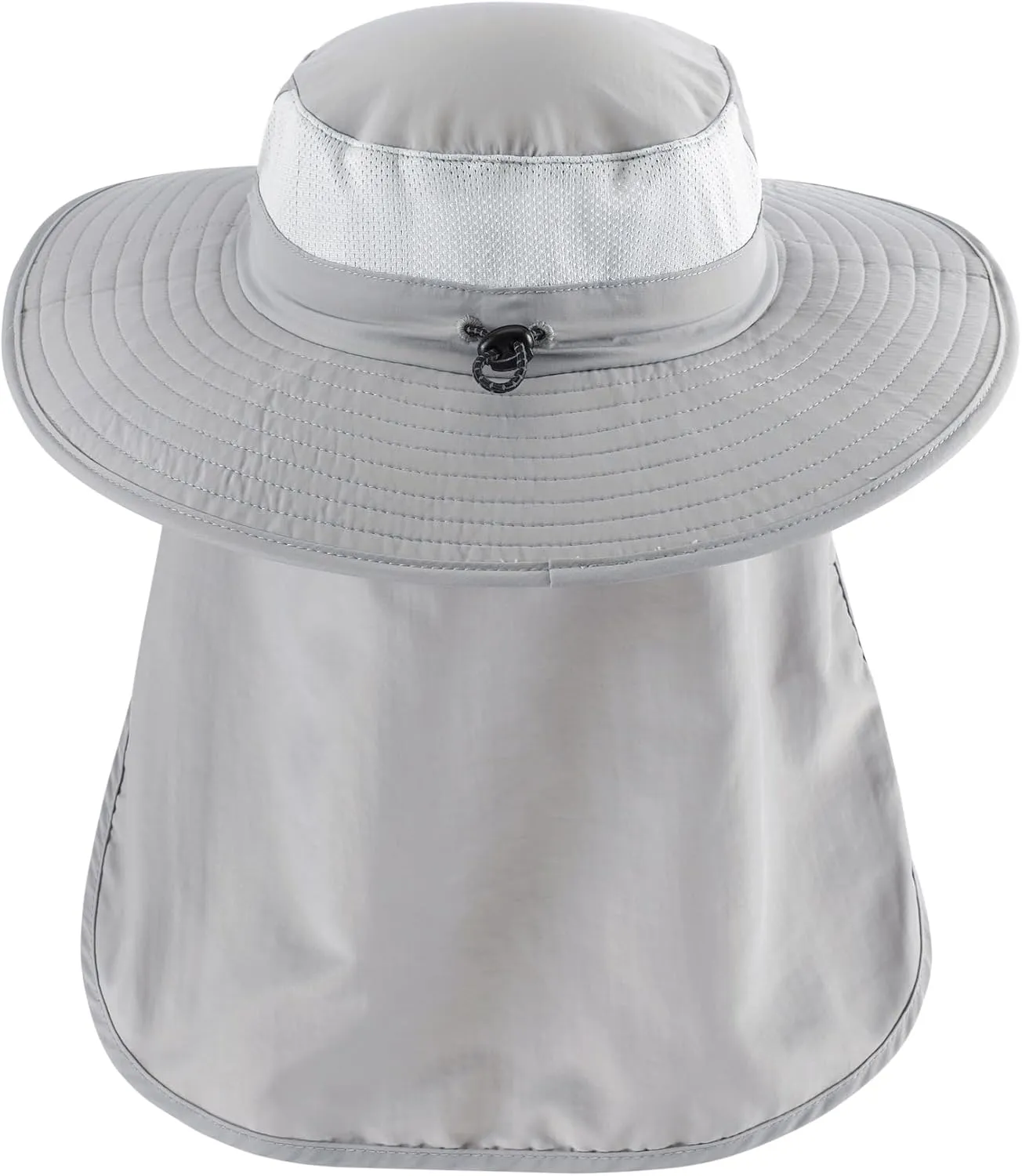 Home Prefer UPF 50  Sun Hats for Men Women Wide Brim Fishing Hat with Neck Flap Summer Safari UV Protection Bucket Hat