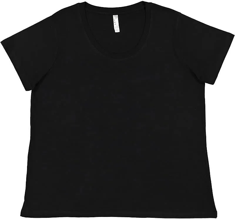 LAT Ladies' Curvy Fine Jersey Tee