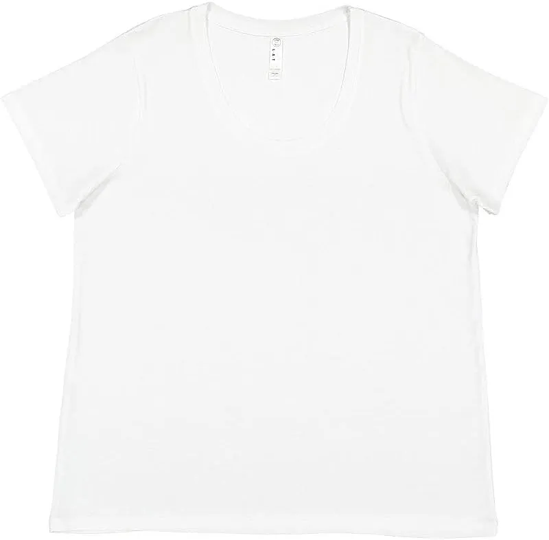 LAT Ladies' Curvy Fine Jersey Tee