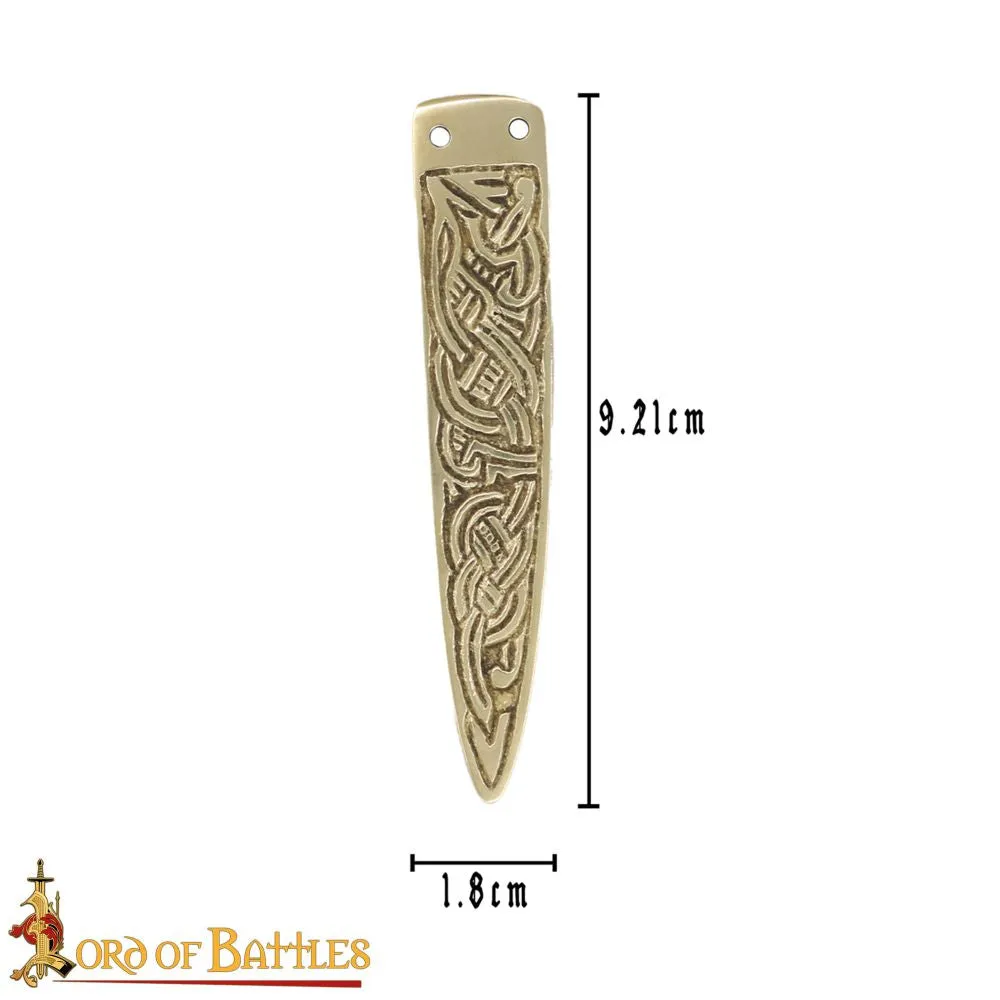 Long Viking Belt Strap End - 18 mm wide
