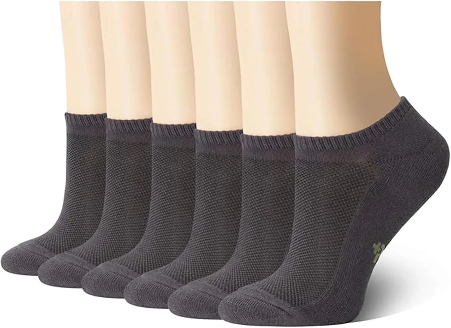  MD Ultra Soft Athletic Running Socks for Women and Men, Cushioned Moisture Wicking No Show Short Casual Sports Socks-6 Pairs