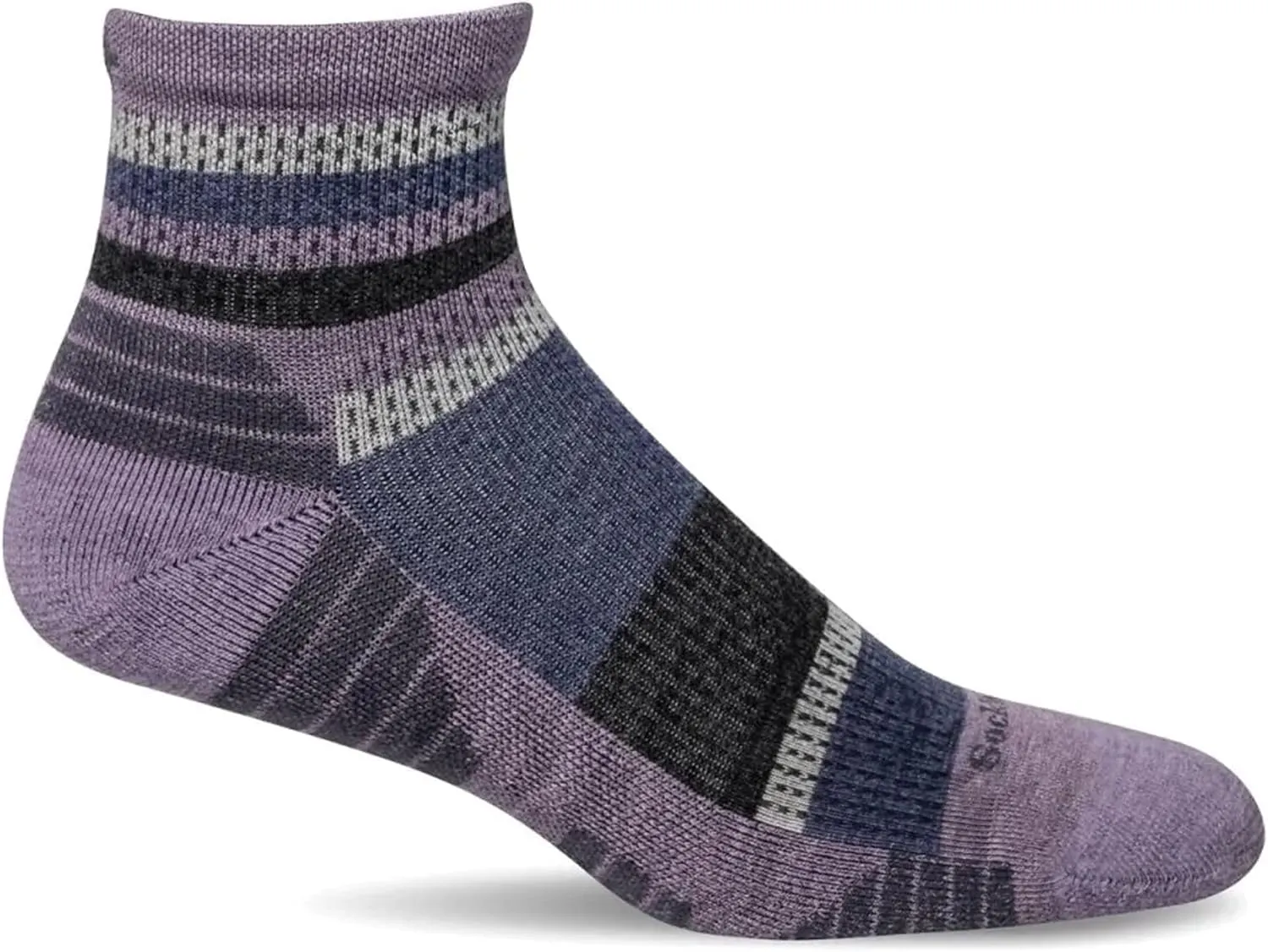 Sockwell Women's Journey Quarter Moderate Compression Sock