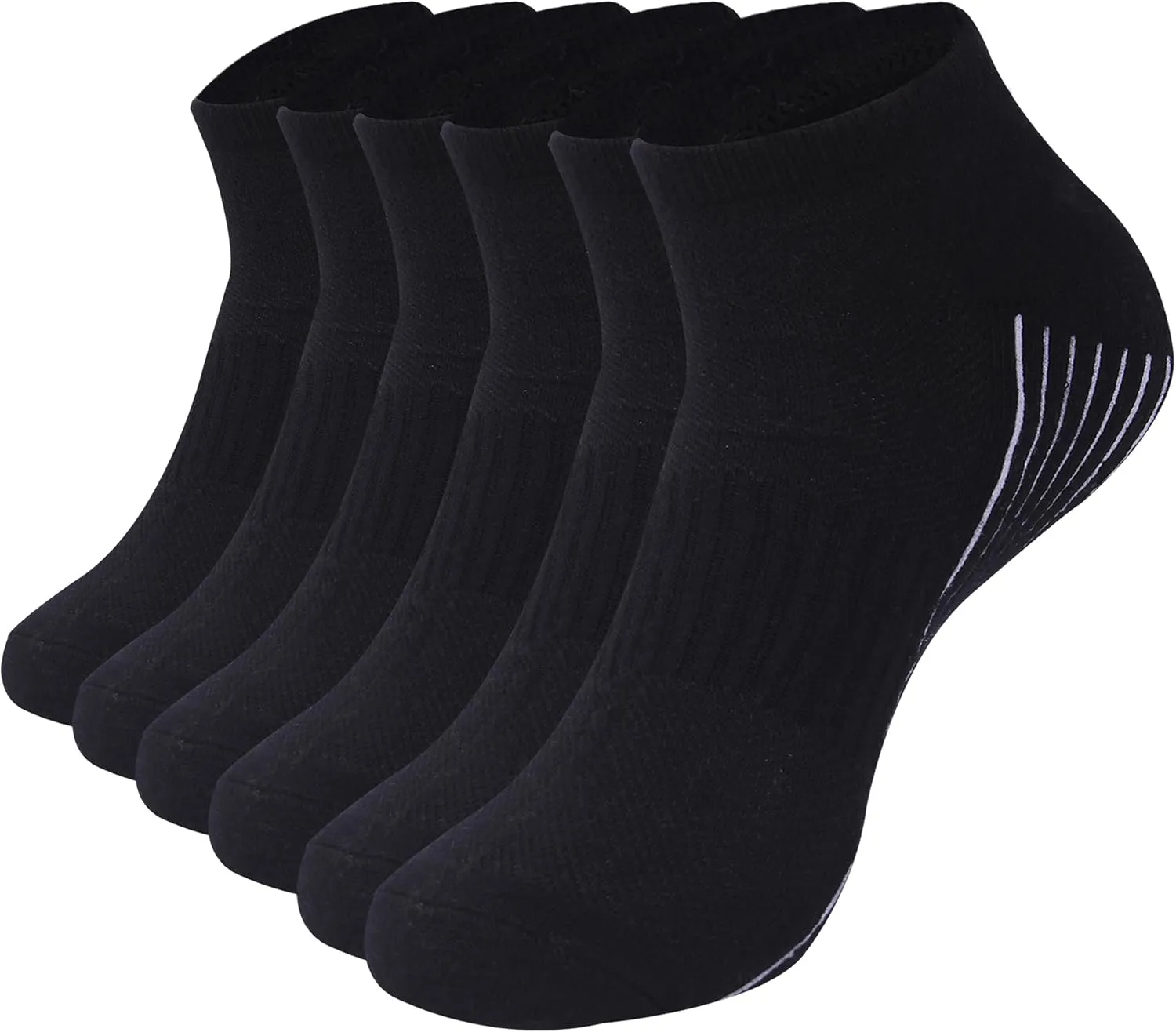 SPST Running Viscose Socks, Women Men Moisture Wicking Cushioned Breathable Soft Ankle/Crew Hiking Low Cut Seamless Socks