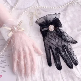 Sweet Victorian Lace Gloves
