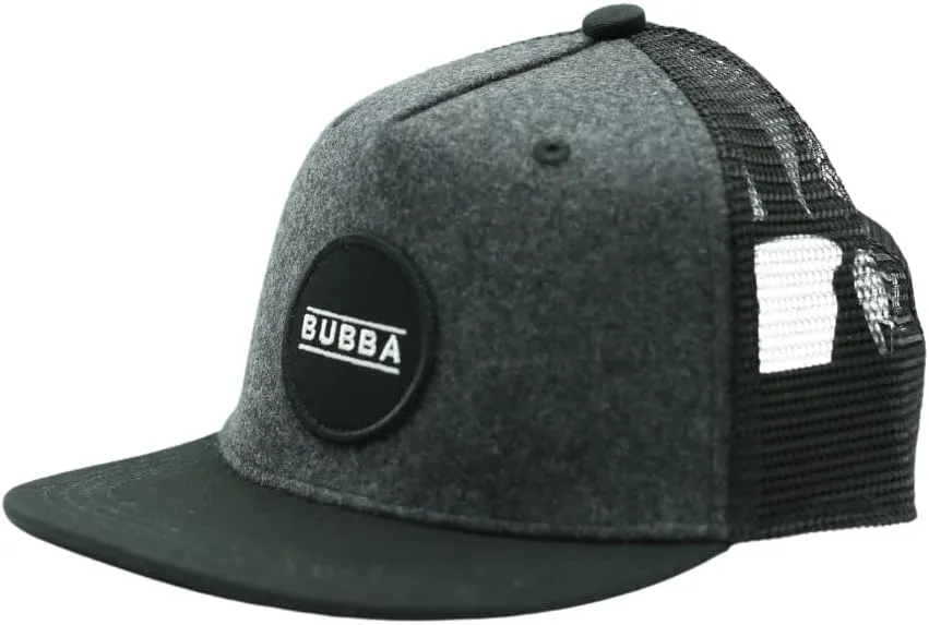 Toddler Hat - Baseball Hat - Baby Bubba Trucker Cap - Infant Newborn Youth Flat Brim Patch Sun Hat for Summer Winter