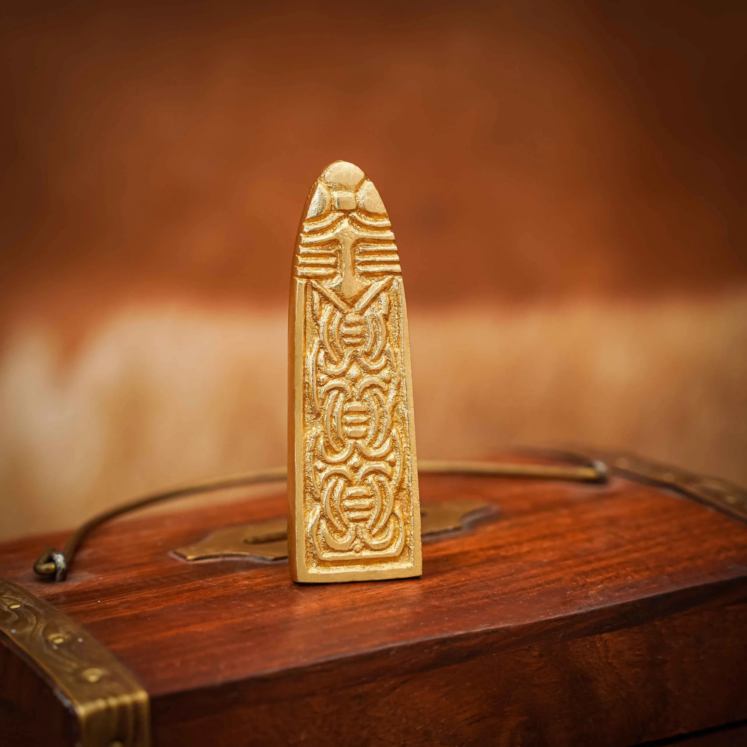 Viking Belt Strap End - 15 mm wide