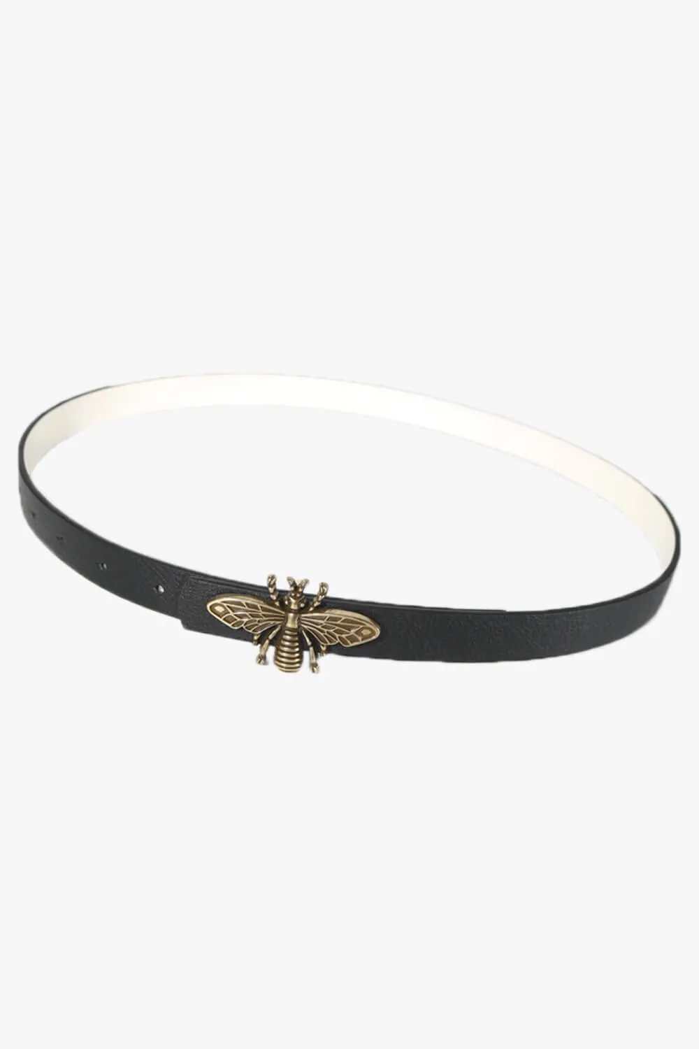 Vintage Bee With Wings Buckle Belt