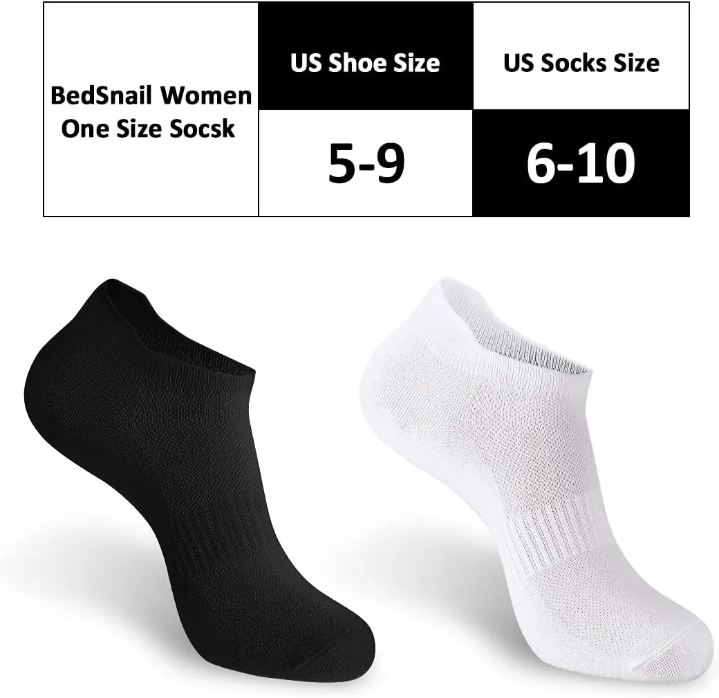 Women Running Athletic Ankle Socks,6 Pairs Sports Breathable No Show Socks Soft Low Cut Socks for US Size 6-10