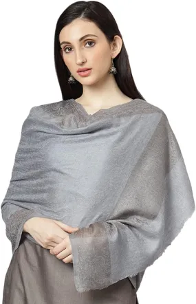 Zamour Women Large Scarf Wrap Faux Pashmina Pure Wool, Indian Oversized Winter Scarves Stole Shawl